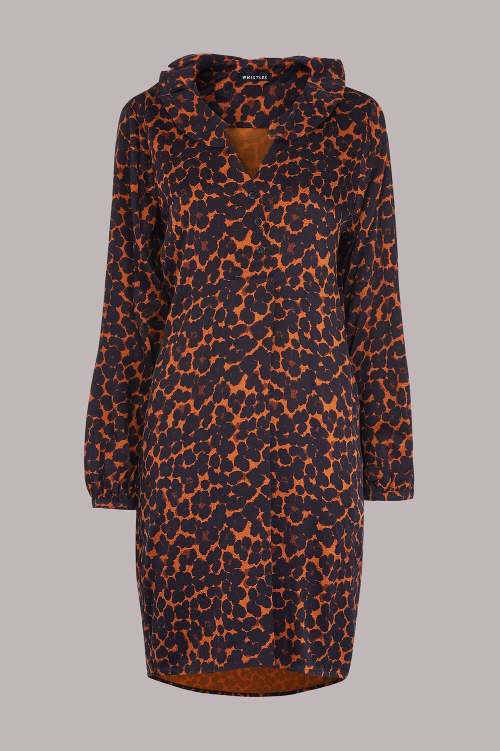 Smudge Animal Frill Dress
