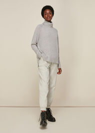 Cashmere Roll Neck Knit