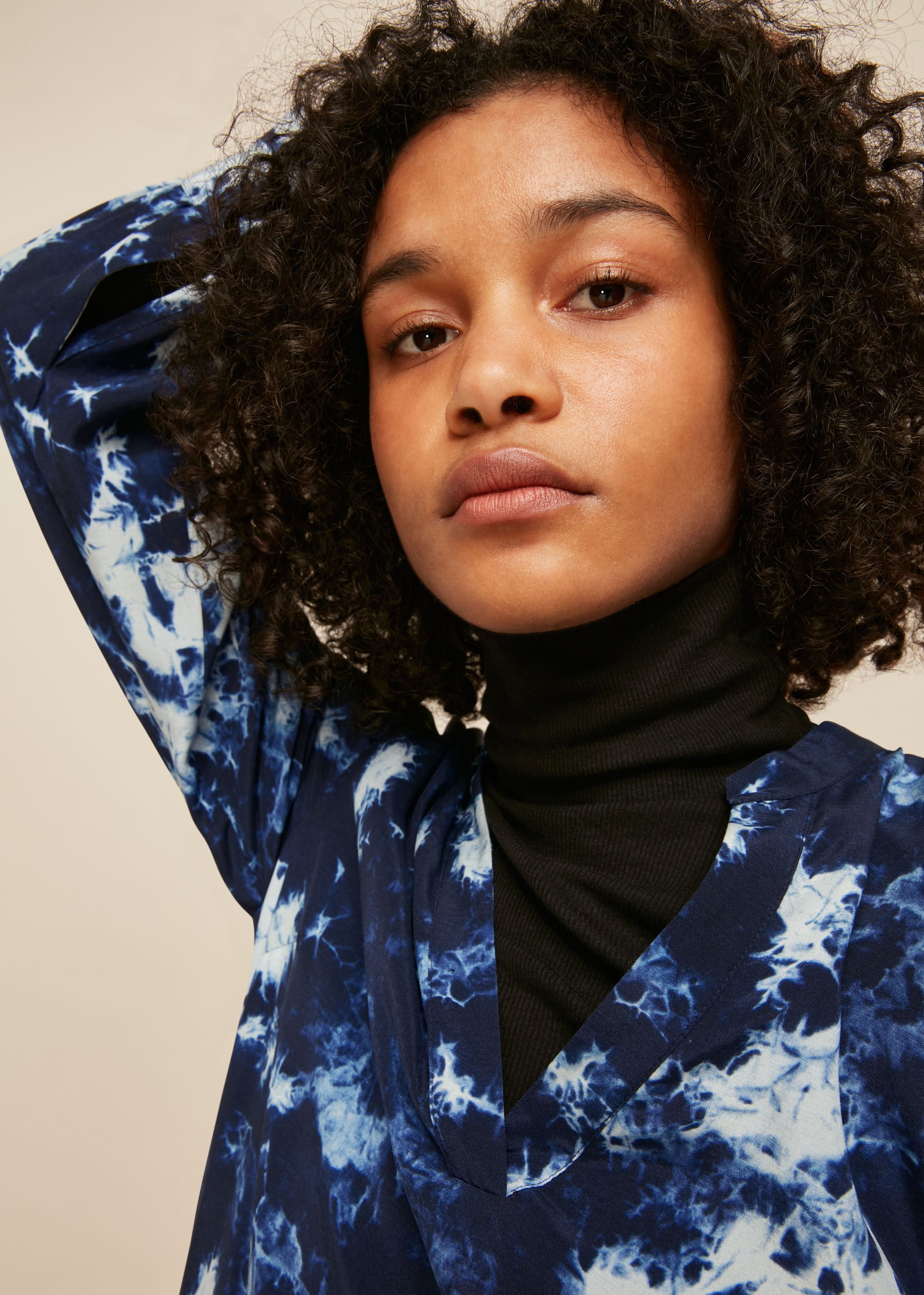 Tie dye online smock dress