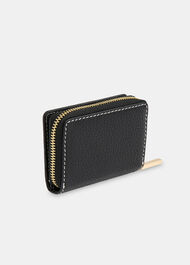 Koa Contrast Stitch Purse