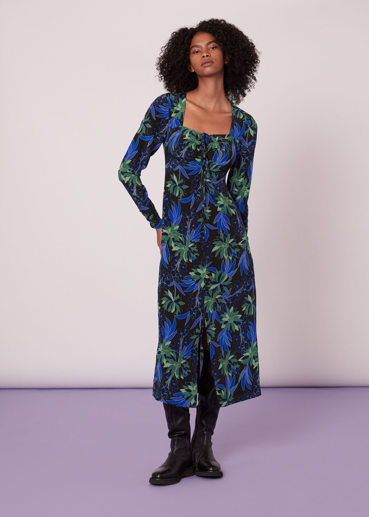 Whistles 2025 silk dress