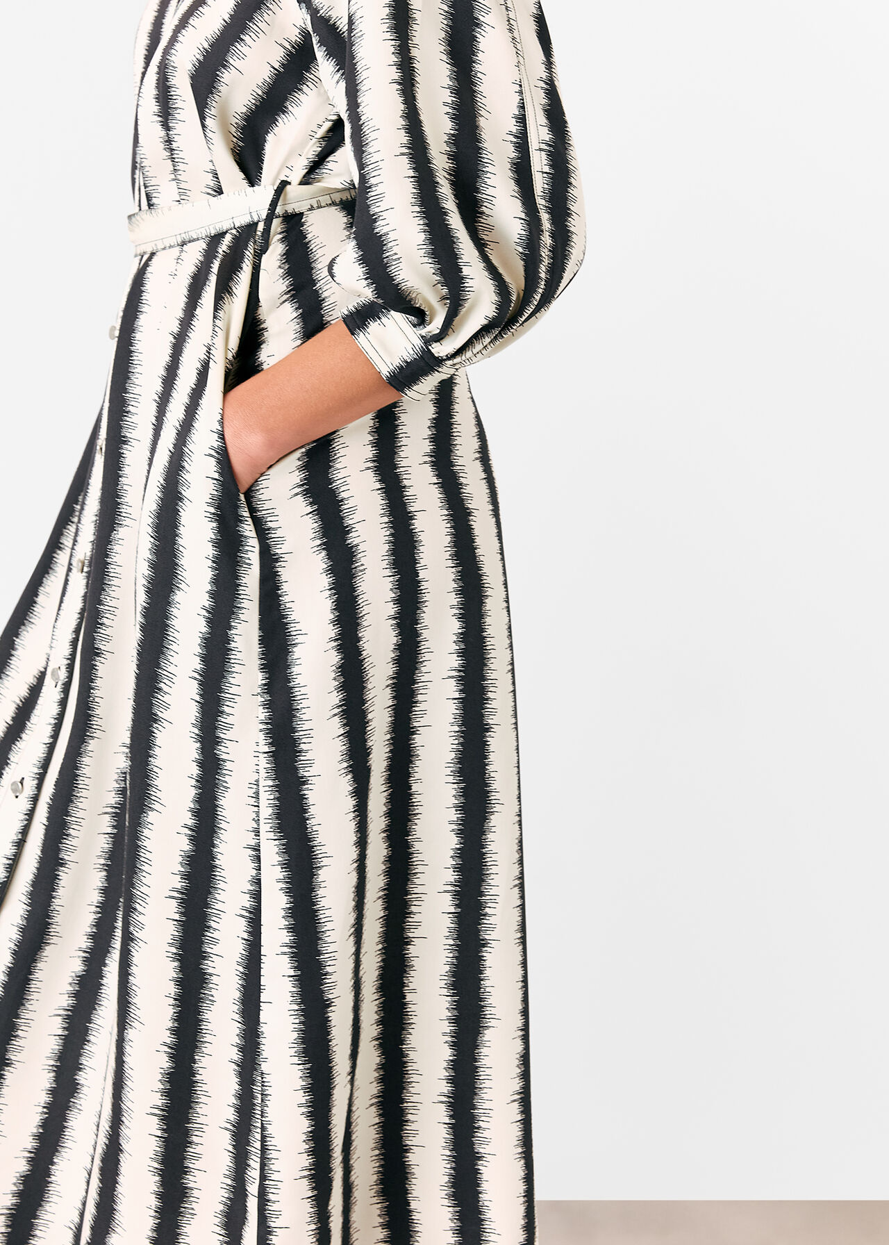 Hazy Stripe Mabel Dress