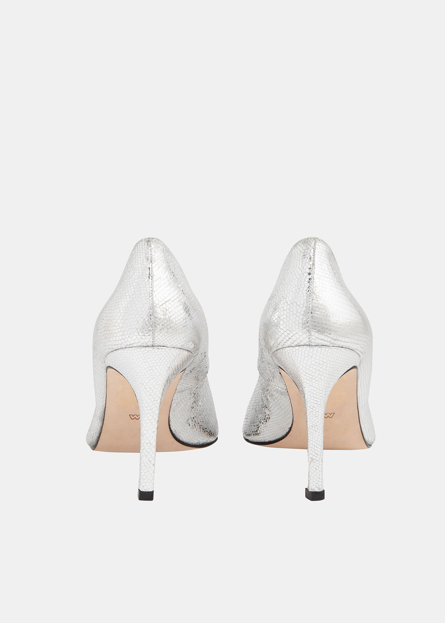 Silver pumps uk new arrivals