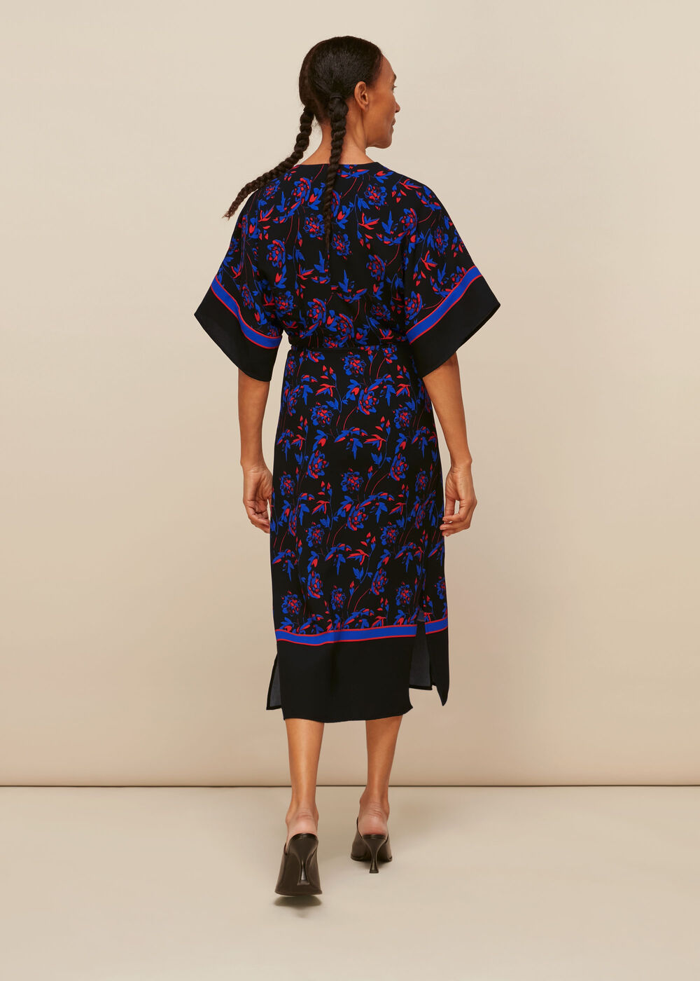 Dee Floral Print Wrap Dress