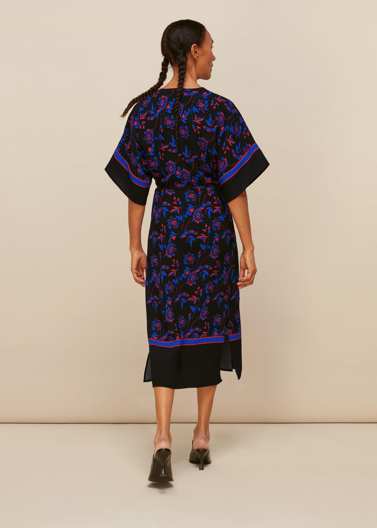 Dee Floral Print Wrap Dress