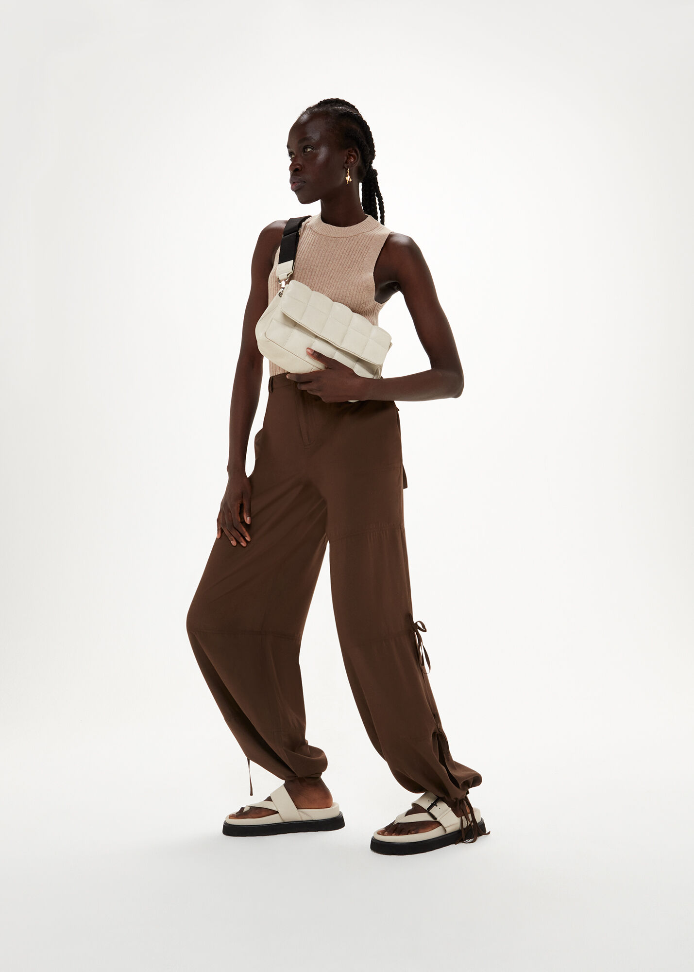 Stone Ellis Quilted Crossbody Bag WHISTLES