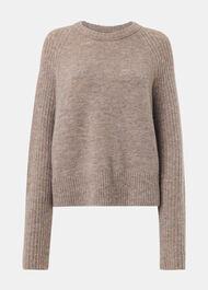 Anna Wool Mix Crew Knit