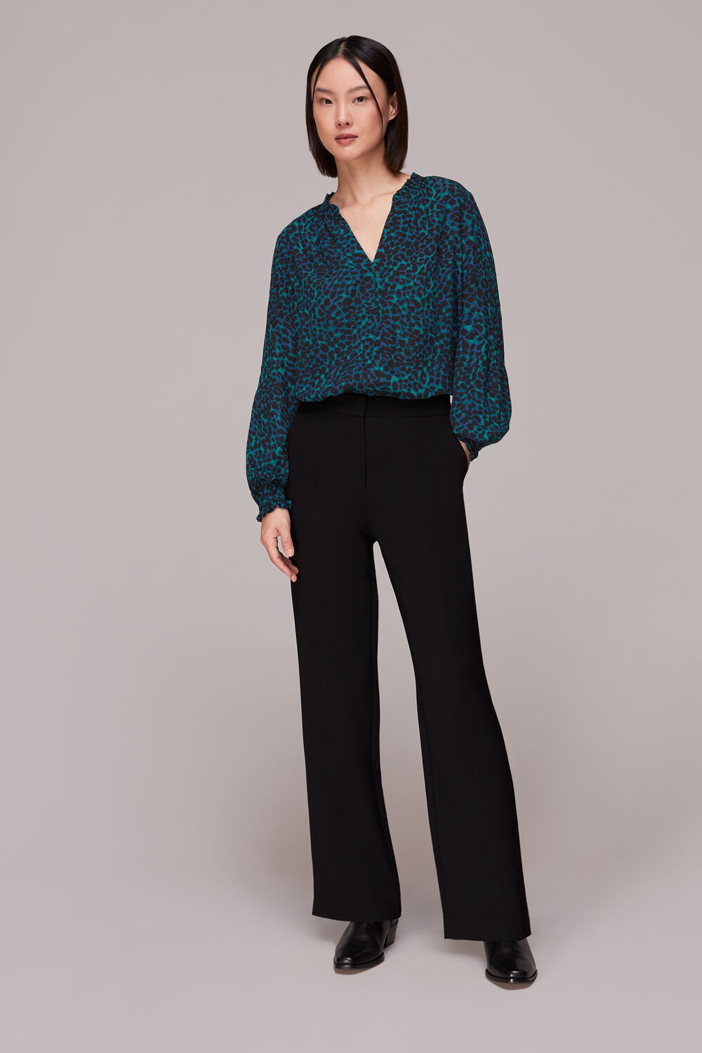 Forest Leopard Blouse