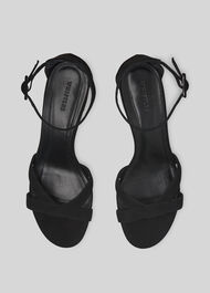 Marquis Block Heel Sandal Black