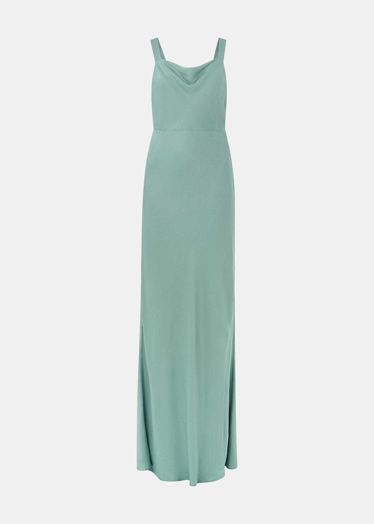 Thea Cowl Satin Maxi Dress