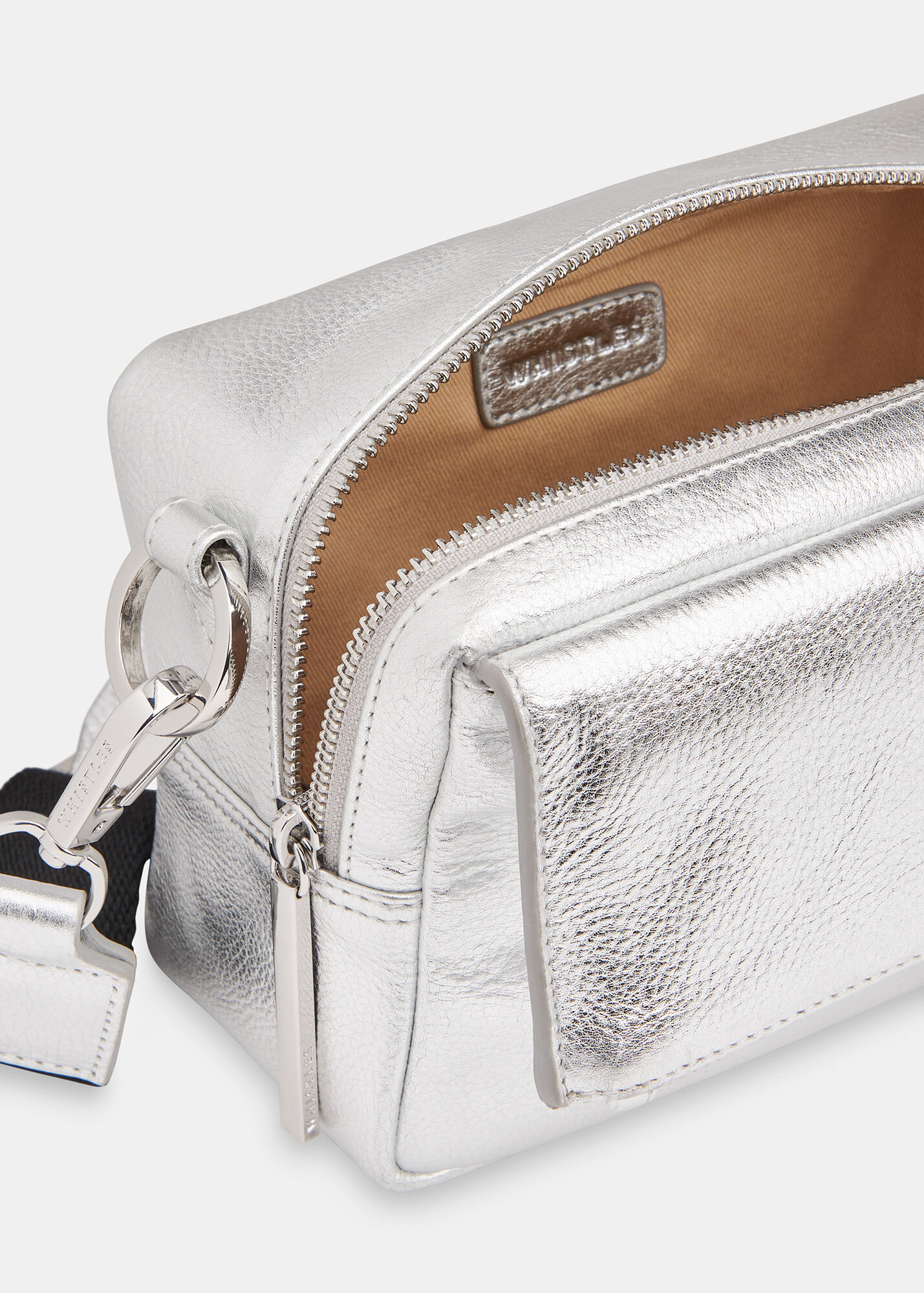 Silver Bibi Crossbody Bag WHISTLES