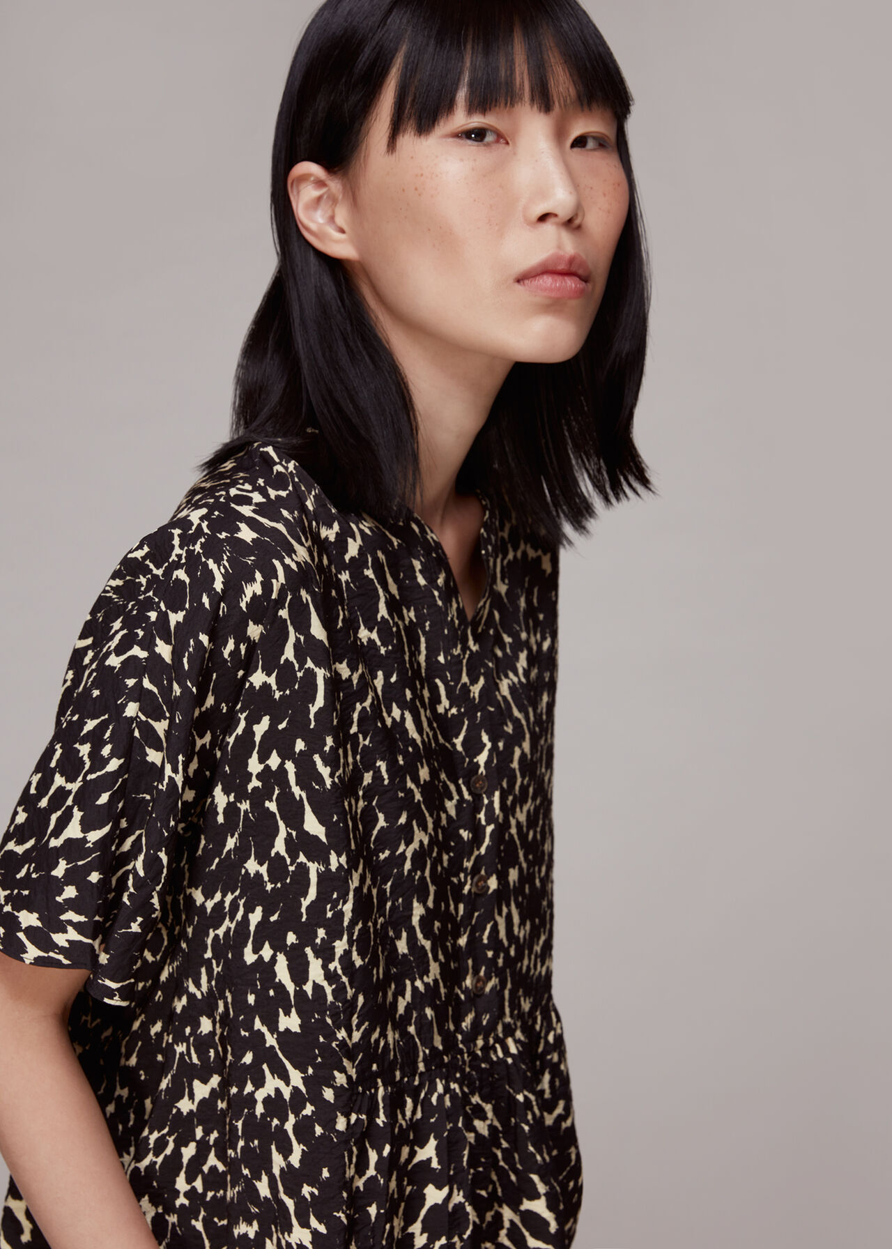 Hannah Sahara Cat Blouse