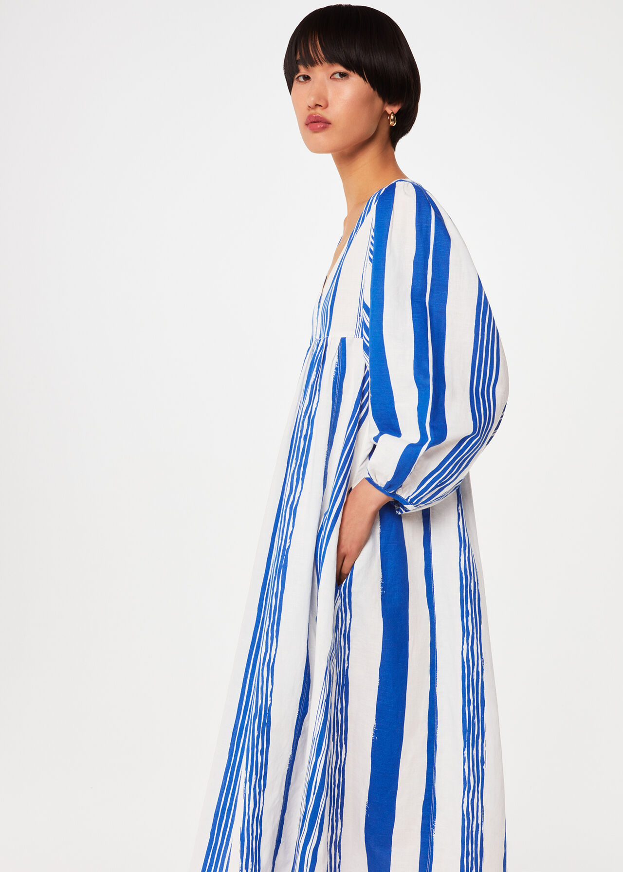Painted Stripe Gloria Dress
