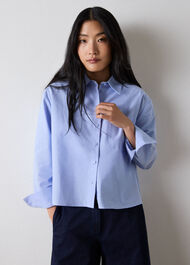 Boxy Oxford Cotton Shirt