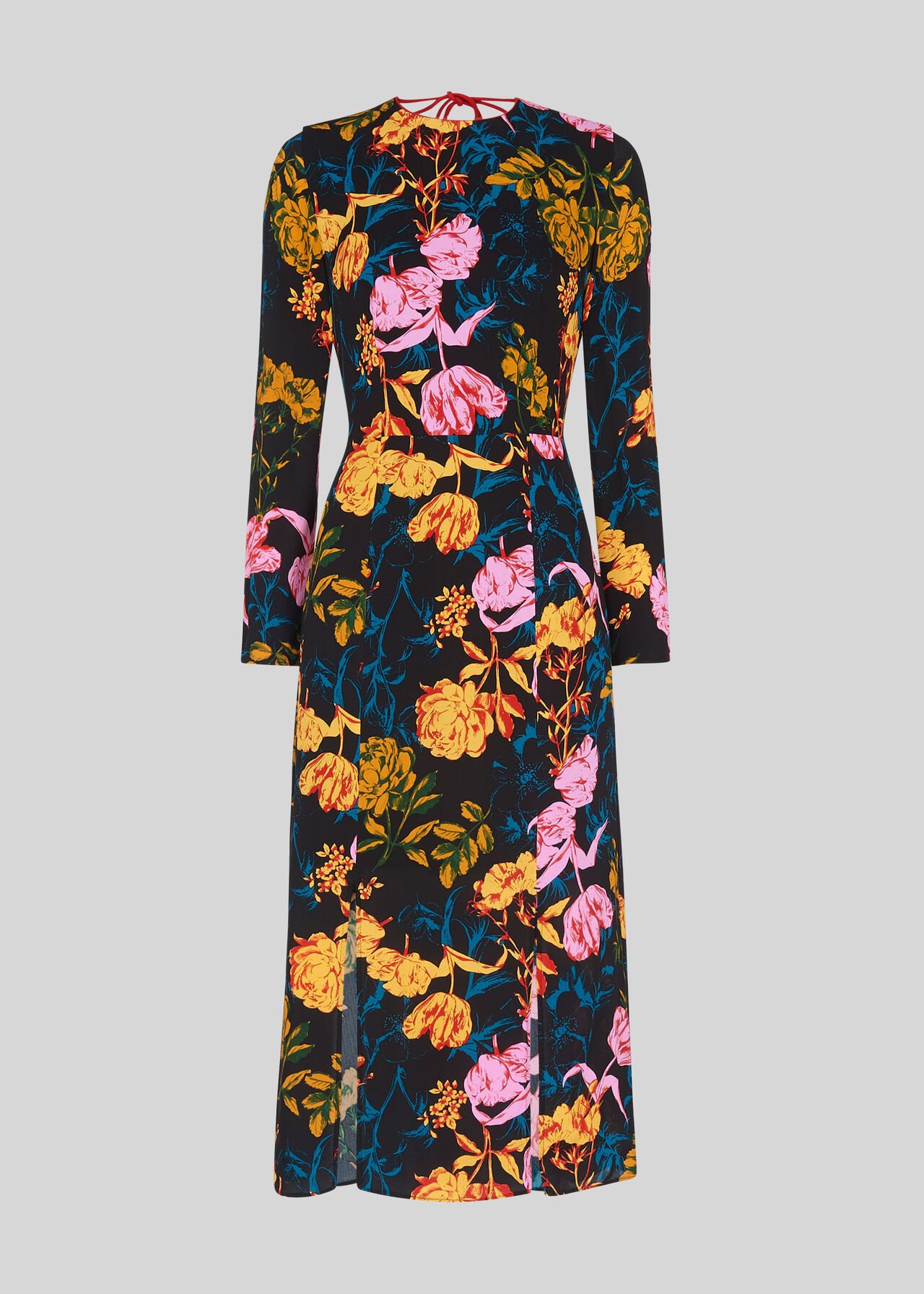 Digital Bloom Bella Dress Multicolour