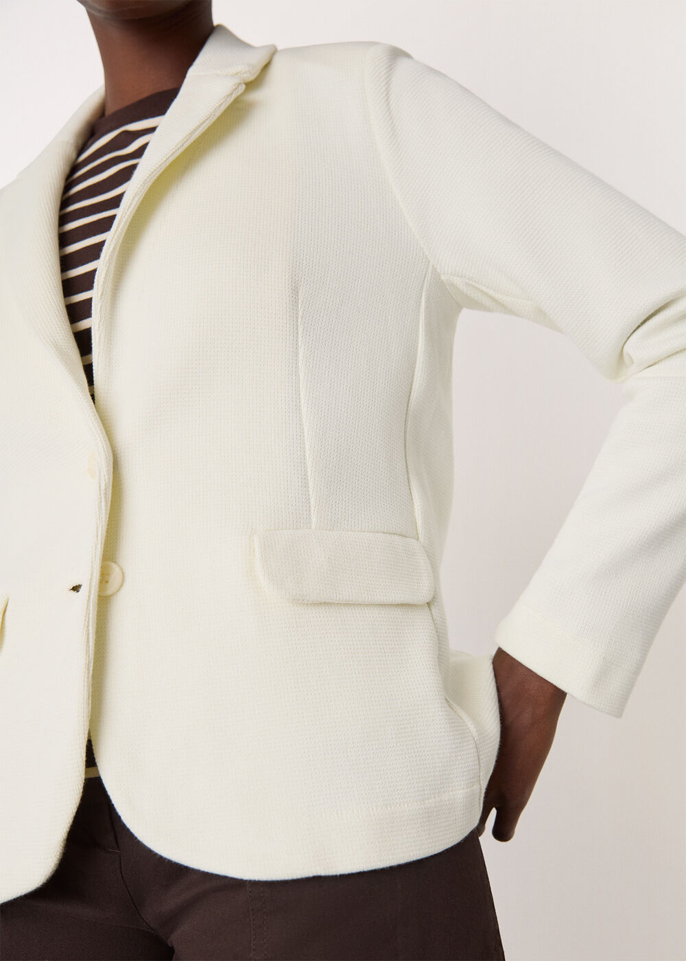 Slim Jersey Jacket