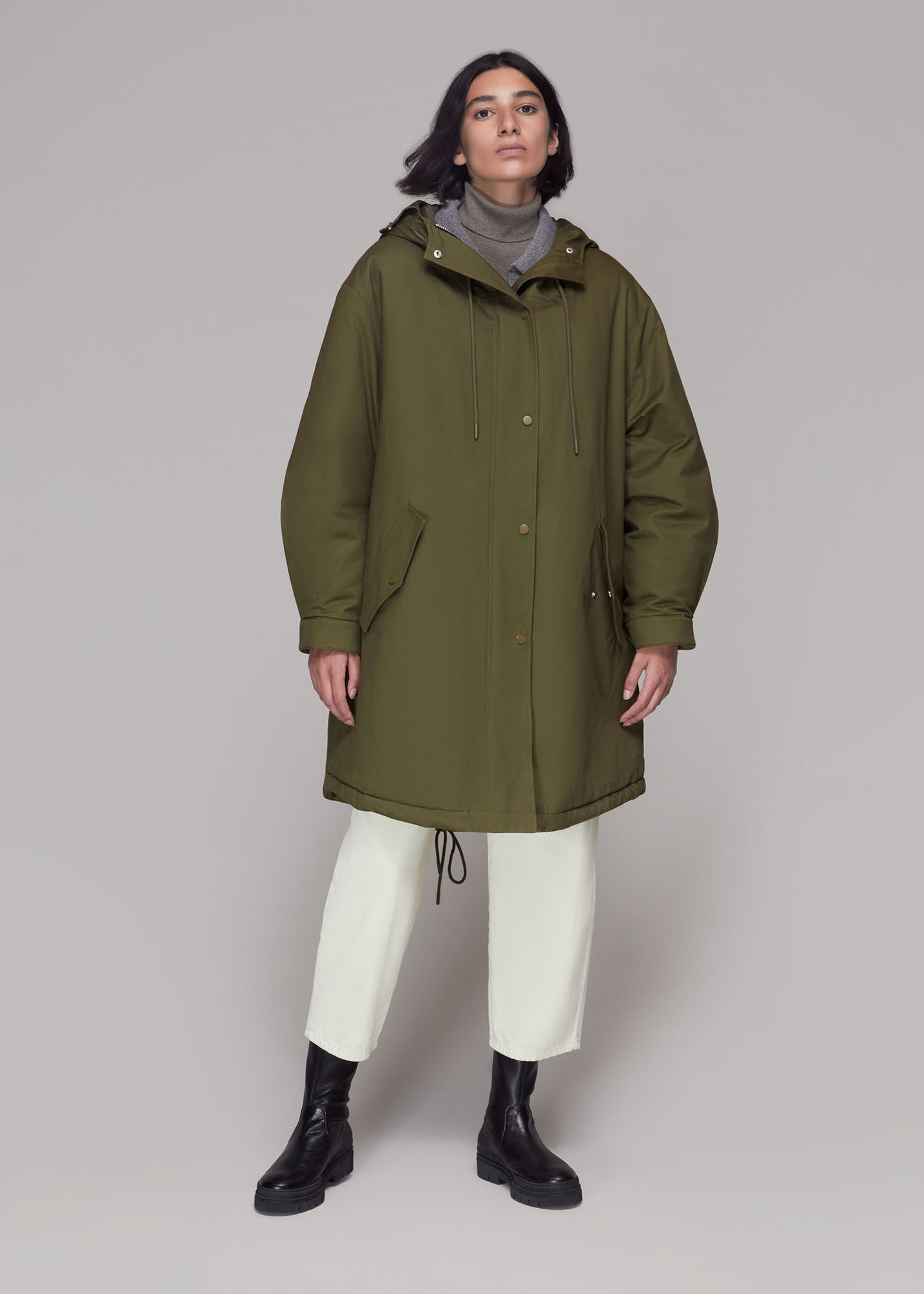 Padded raincoat shop