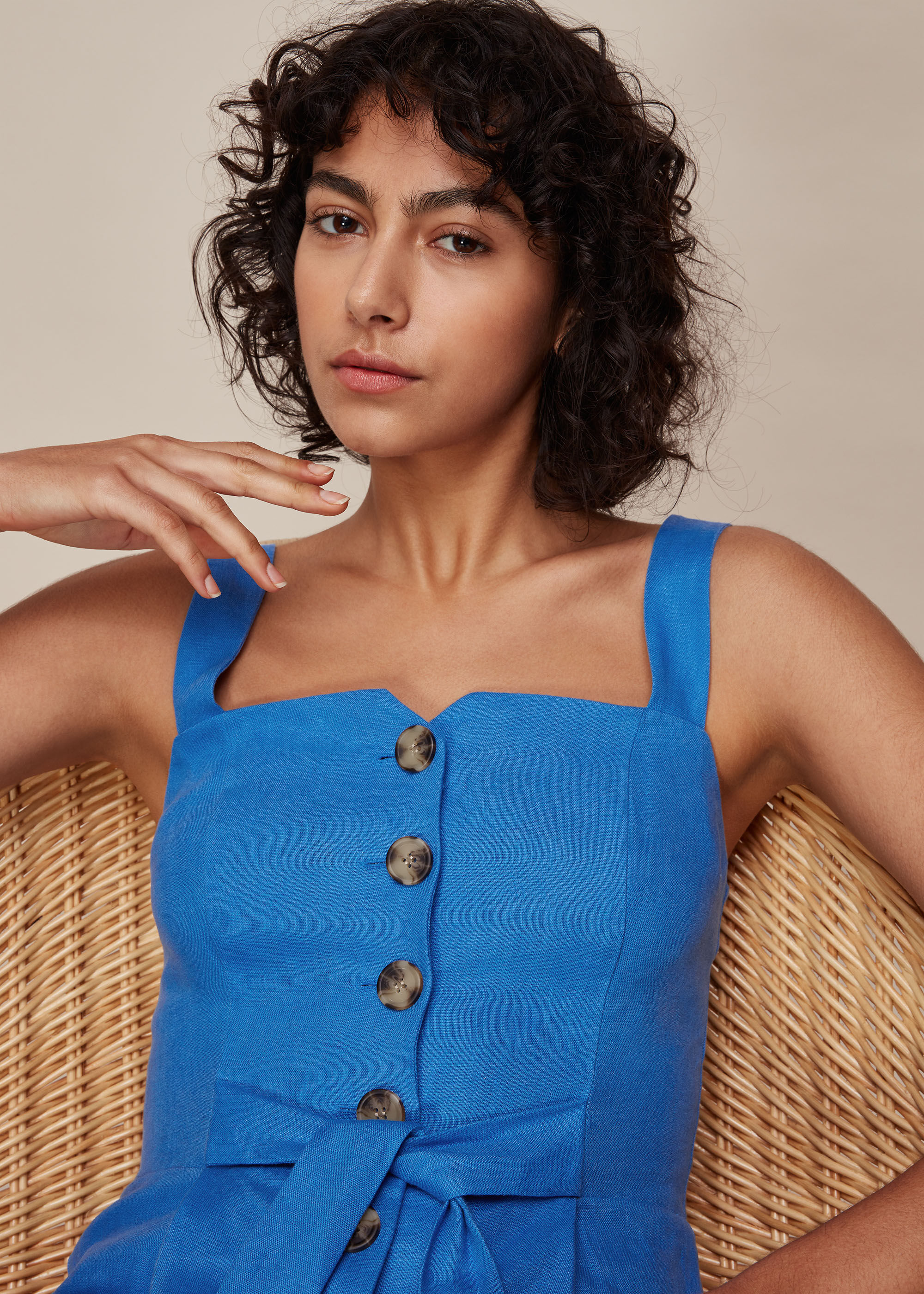 Whistles 2025 blue jumpsuit