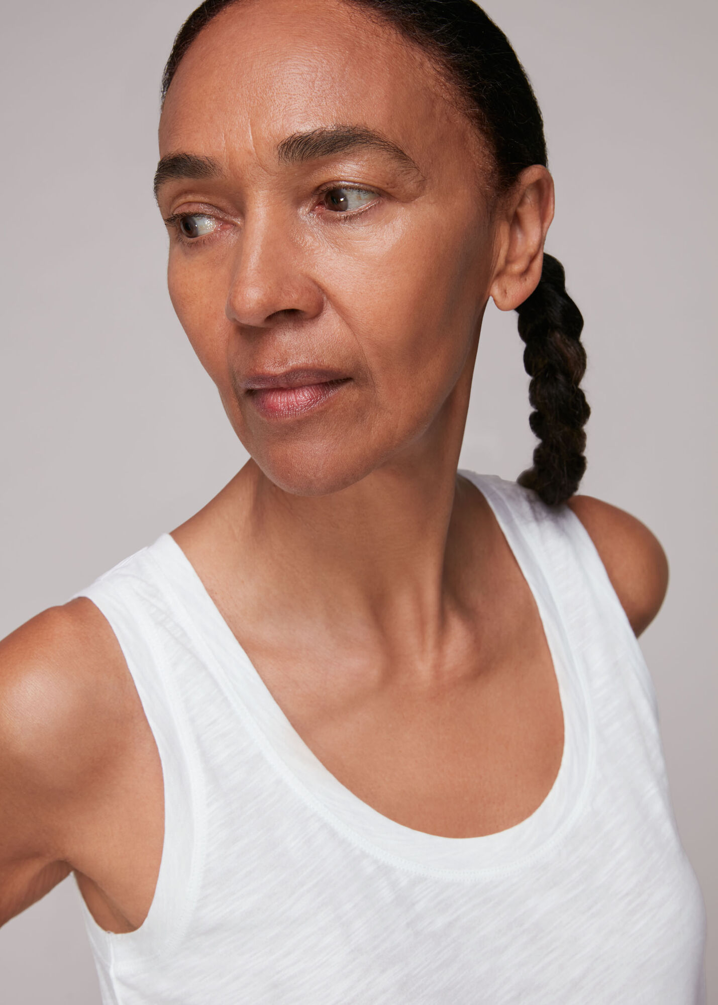 White Easy Basic Vest Top WHISTLES