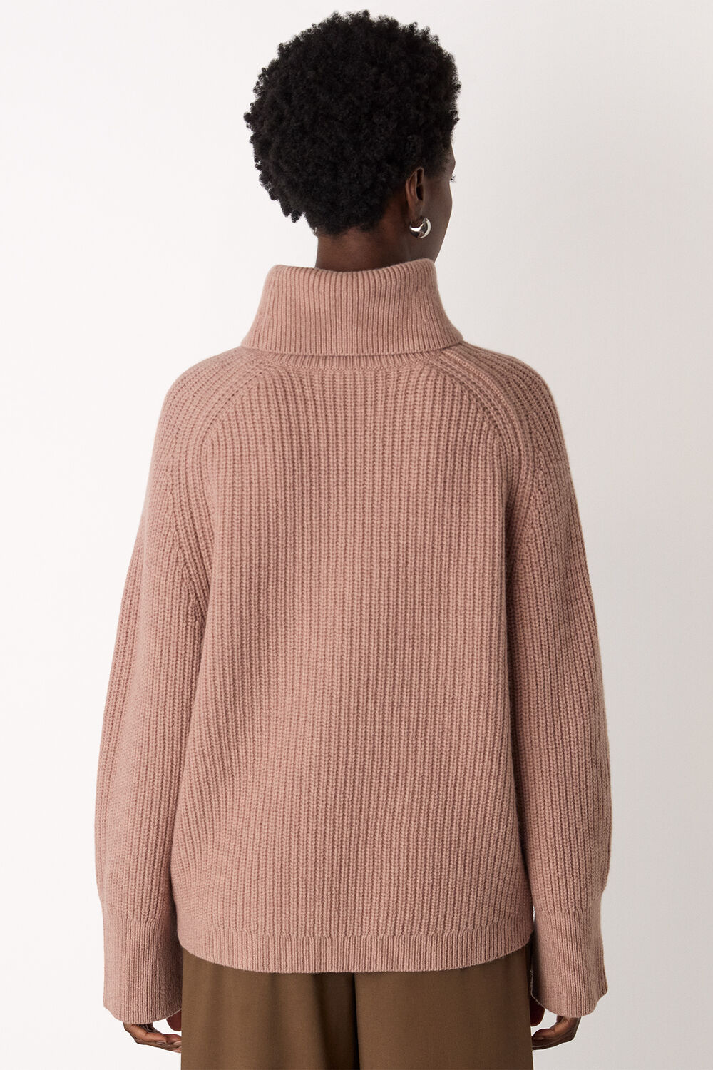Heavy Gauge Roll Neck Knit