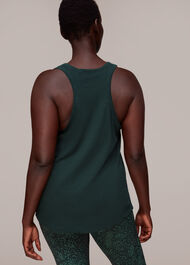 Curved Hem Active Vest