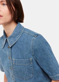 Jade Short Sleeve Denim Shirt