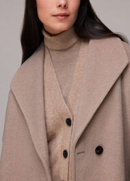 Collar Detail Wool Coat