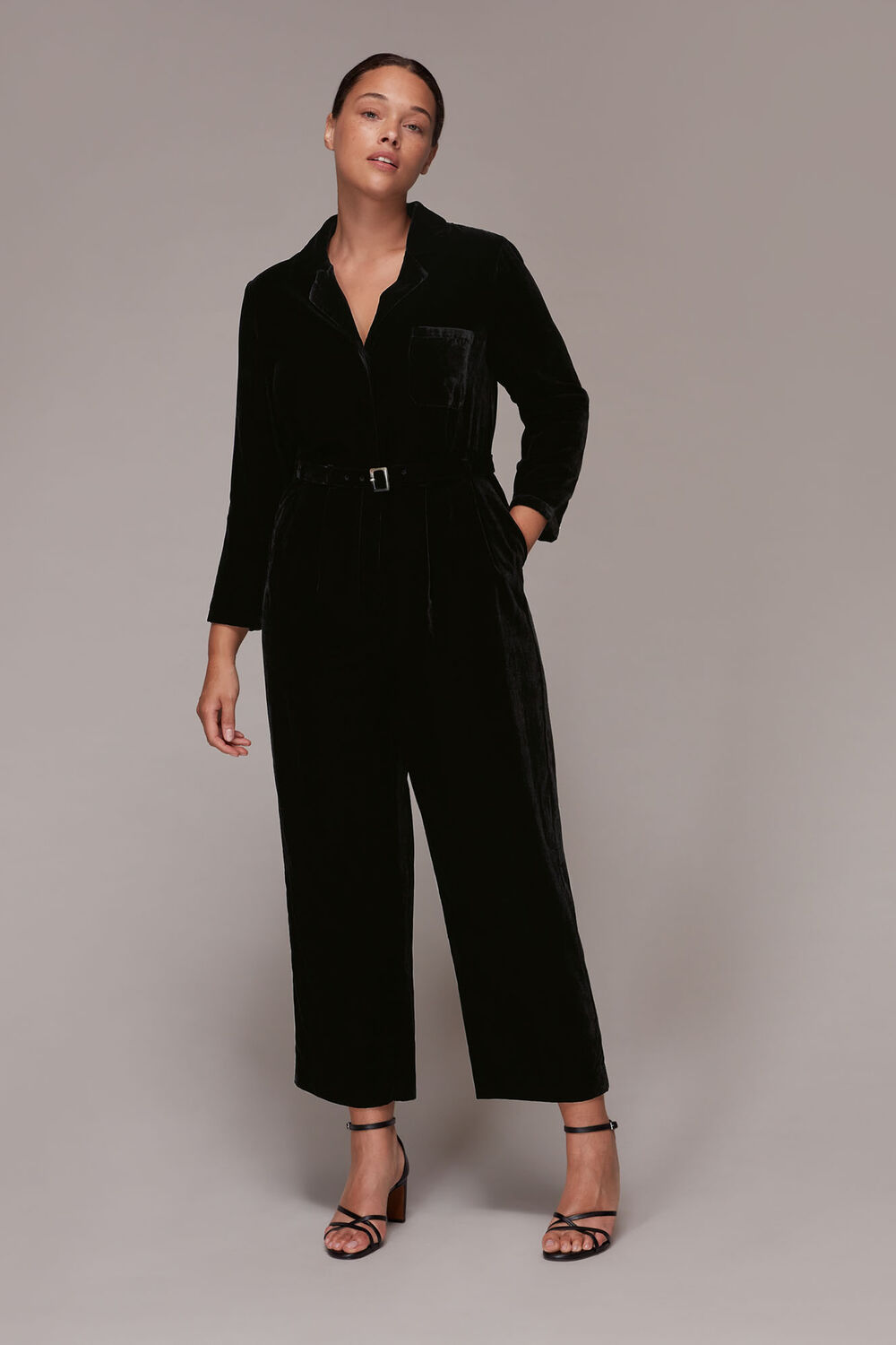 Avery Velvet Jumpsuit