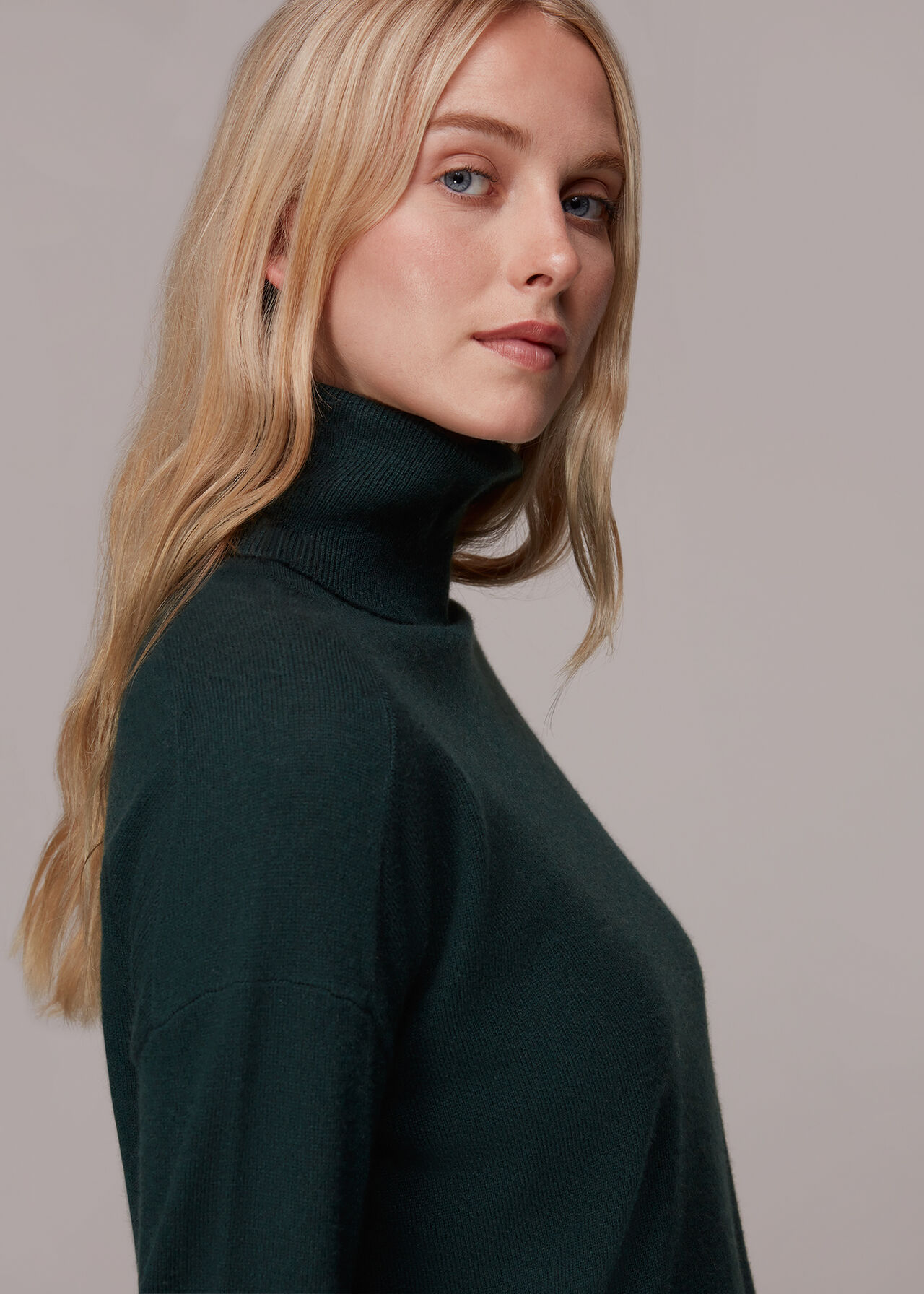 Cashmere Roll Neck Jumper