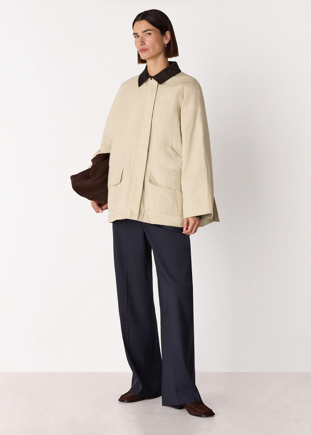Fern Waxed Barn Jacket
