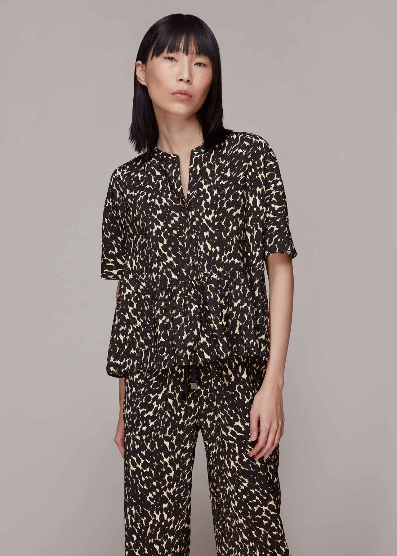 Hannah Sahara Cat Blouse