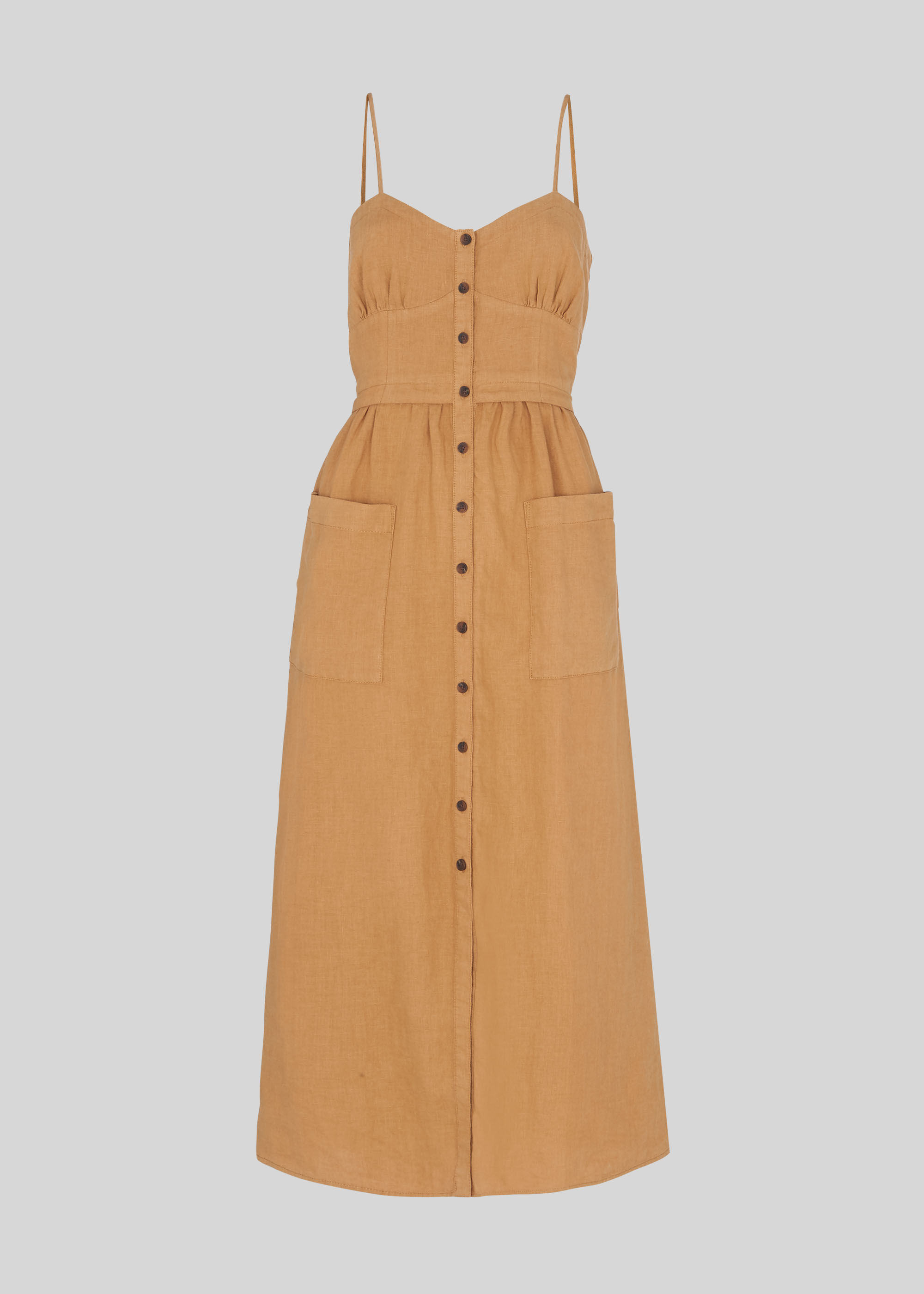 Whistles tansey linen dress 2025