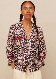 Kaleidoscope Silk Shirt
