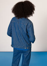 Tangle Check Denim Jacket