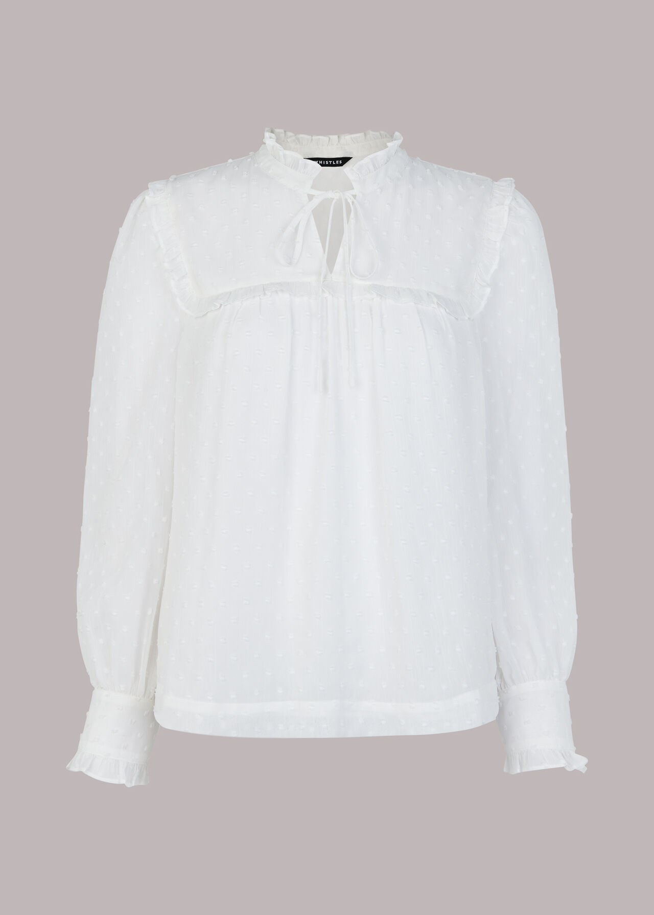 Dobby Collar Top
