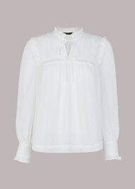 Dobby Collar Top