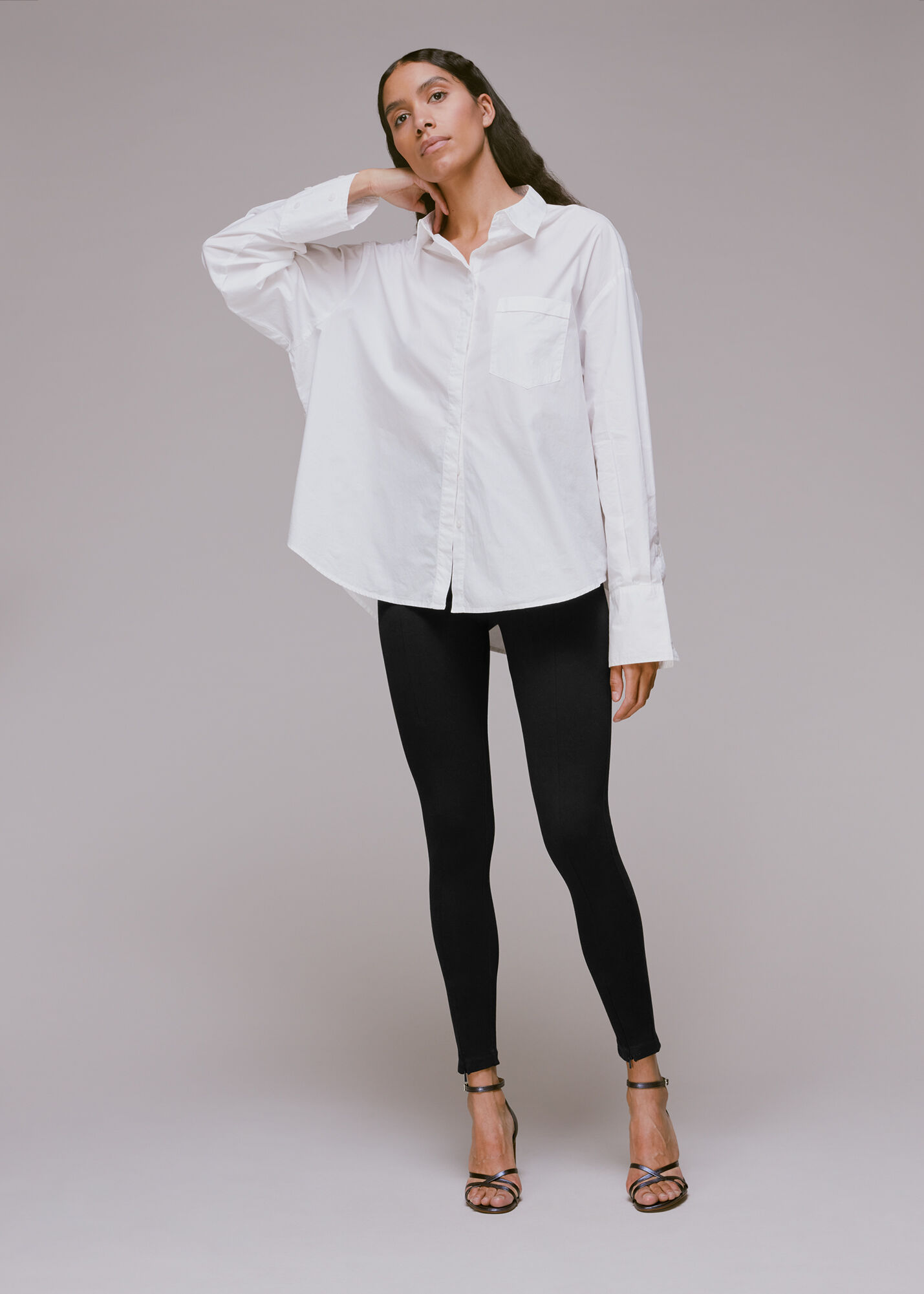 High rise cheap ponte leggings