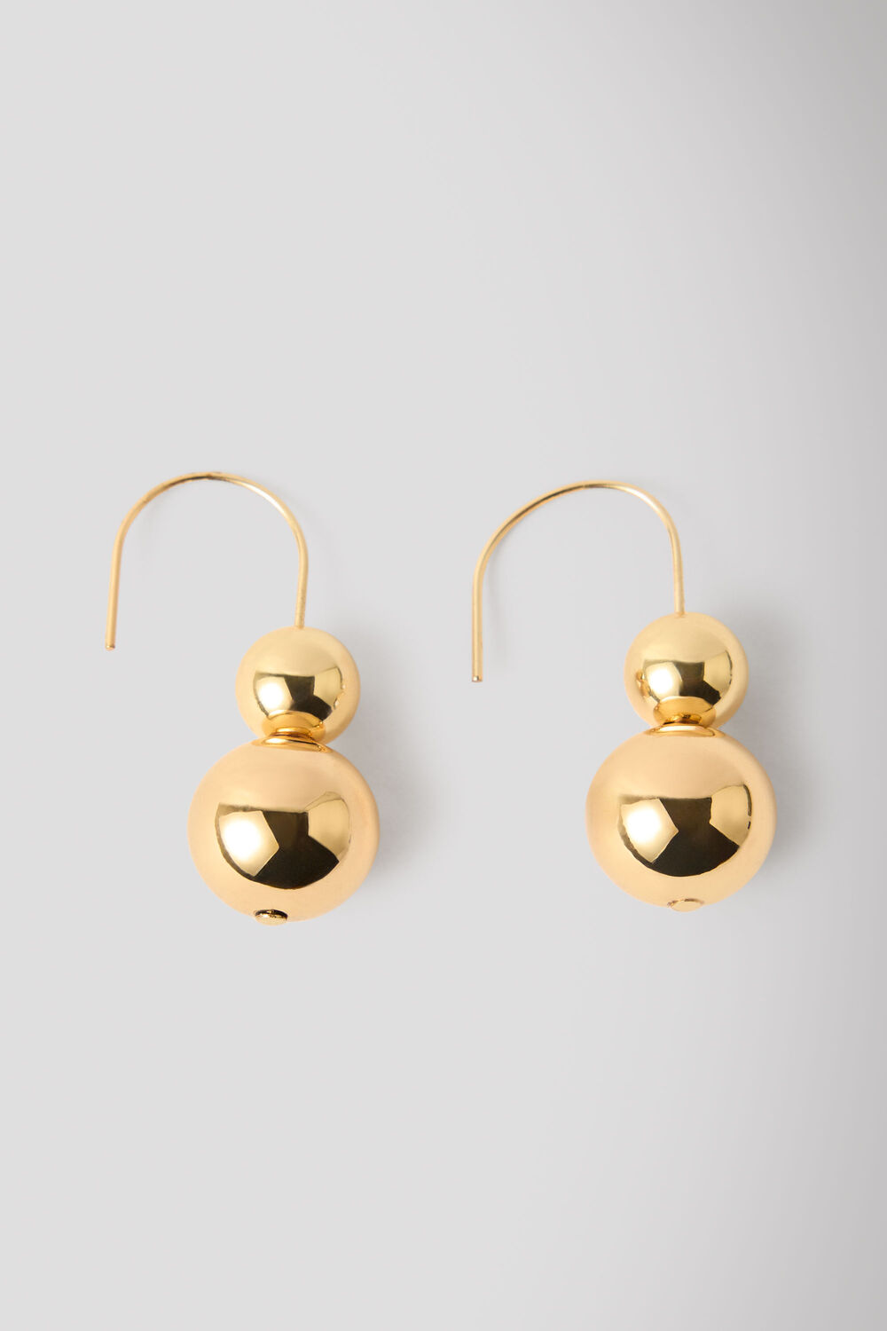Double Sphere Wire Earring