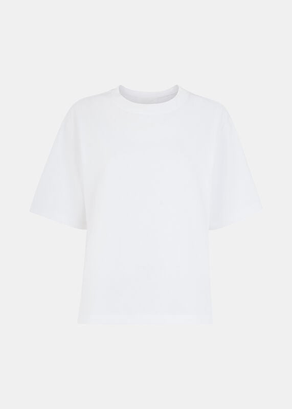 White Relaxed Tee