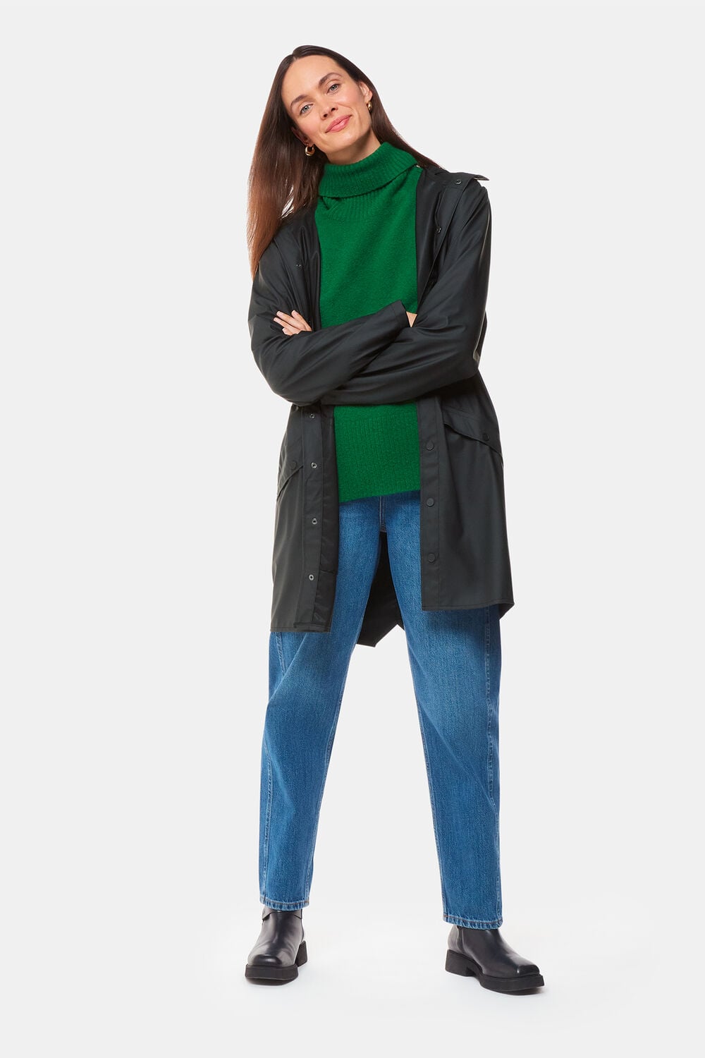 Black Rains Long Jacket