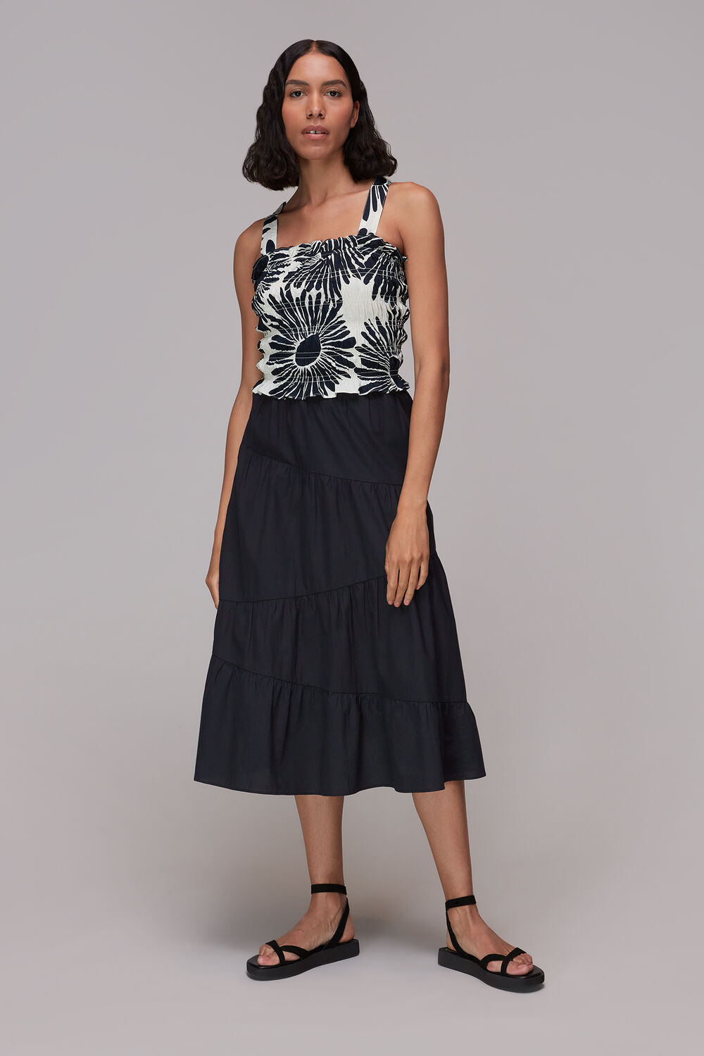 Maria Full Tiered Skirt