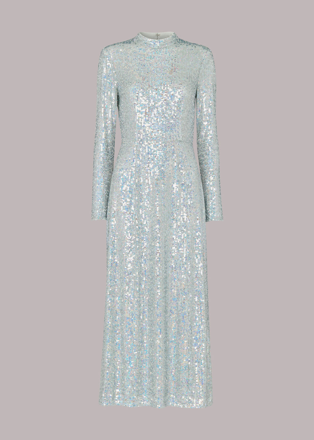 Minimal Sequin Midi Dress