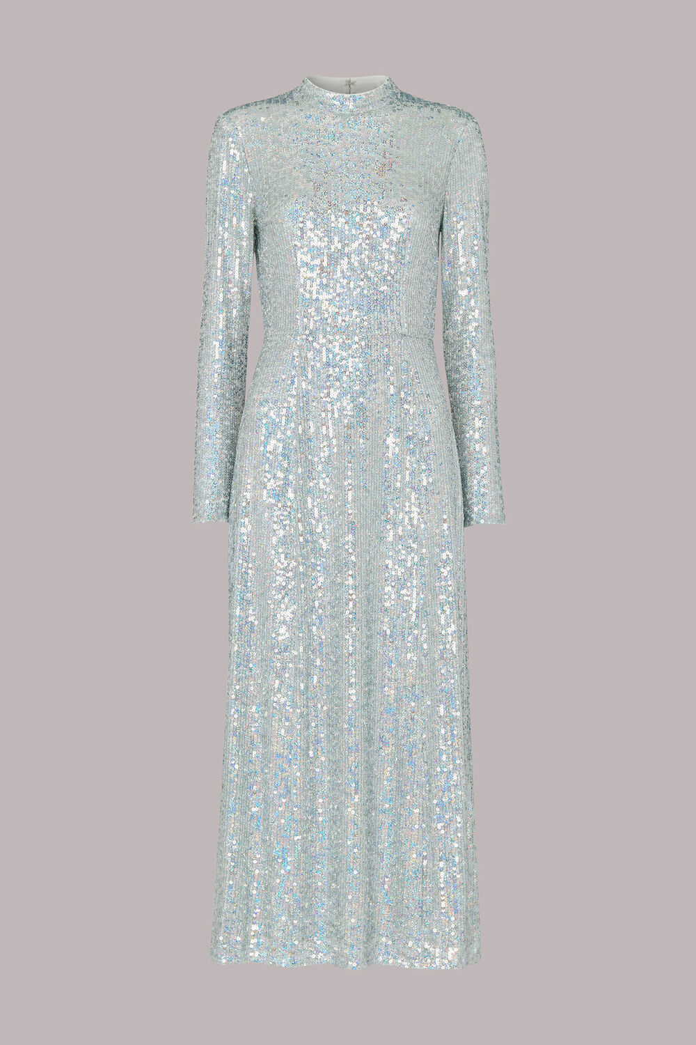 Minimal Sequin Midi Dress
