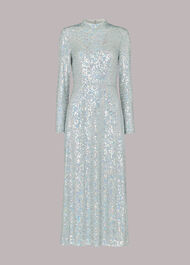 Minimal Sequin Midi Dress