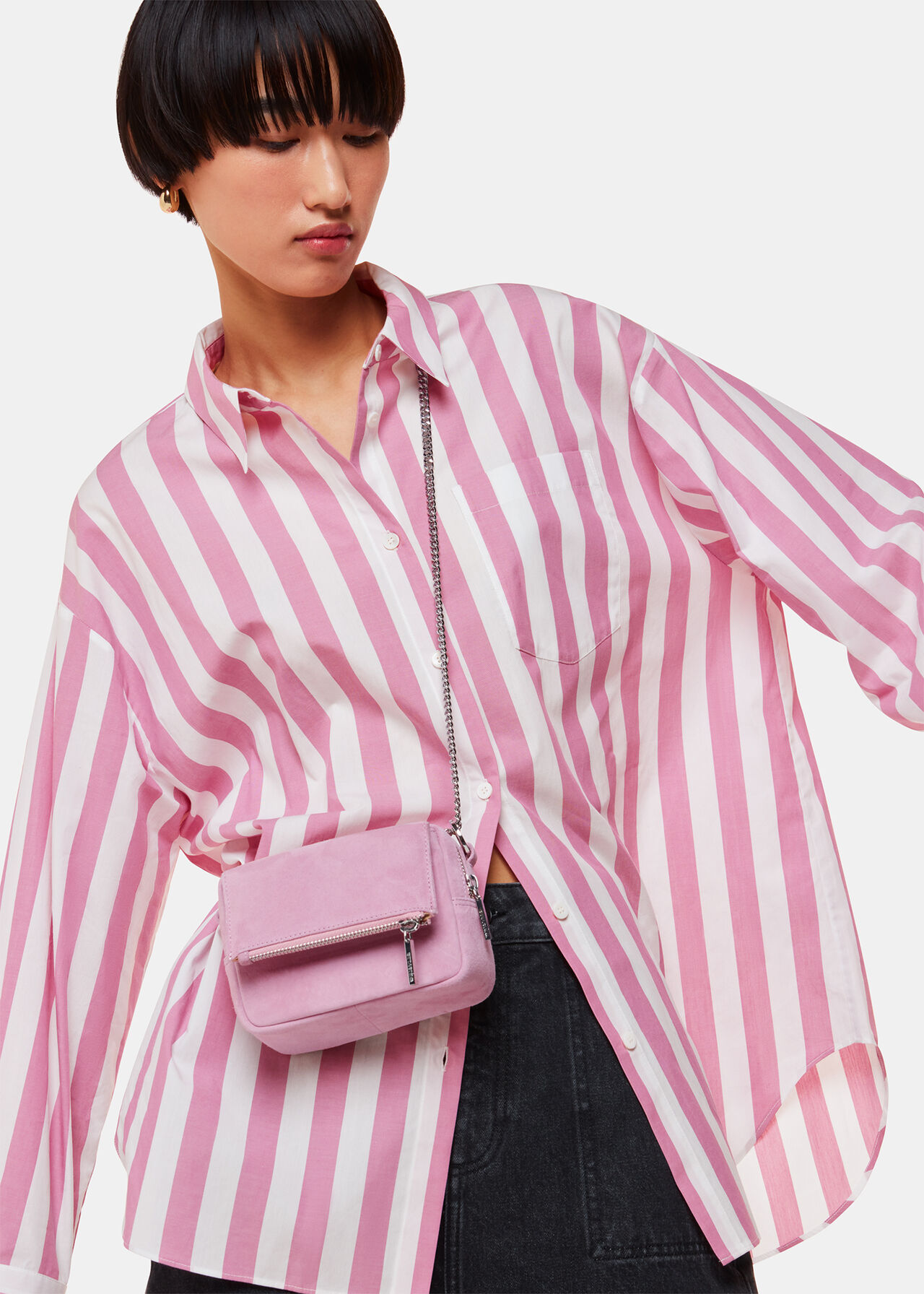 Stripe Oversized Shirt