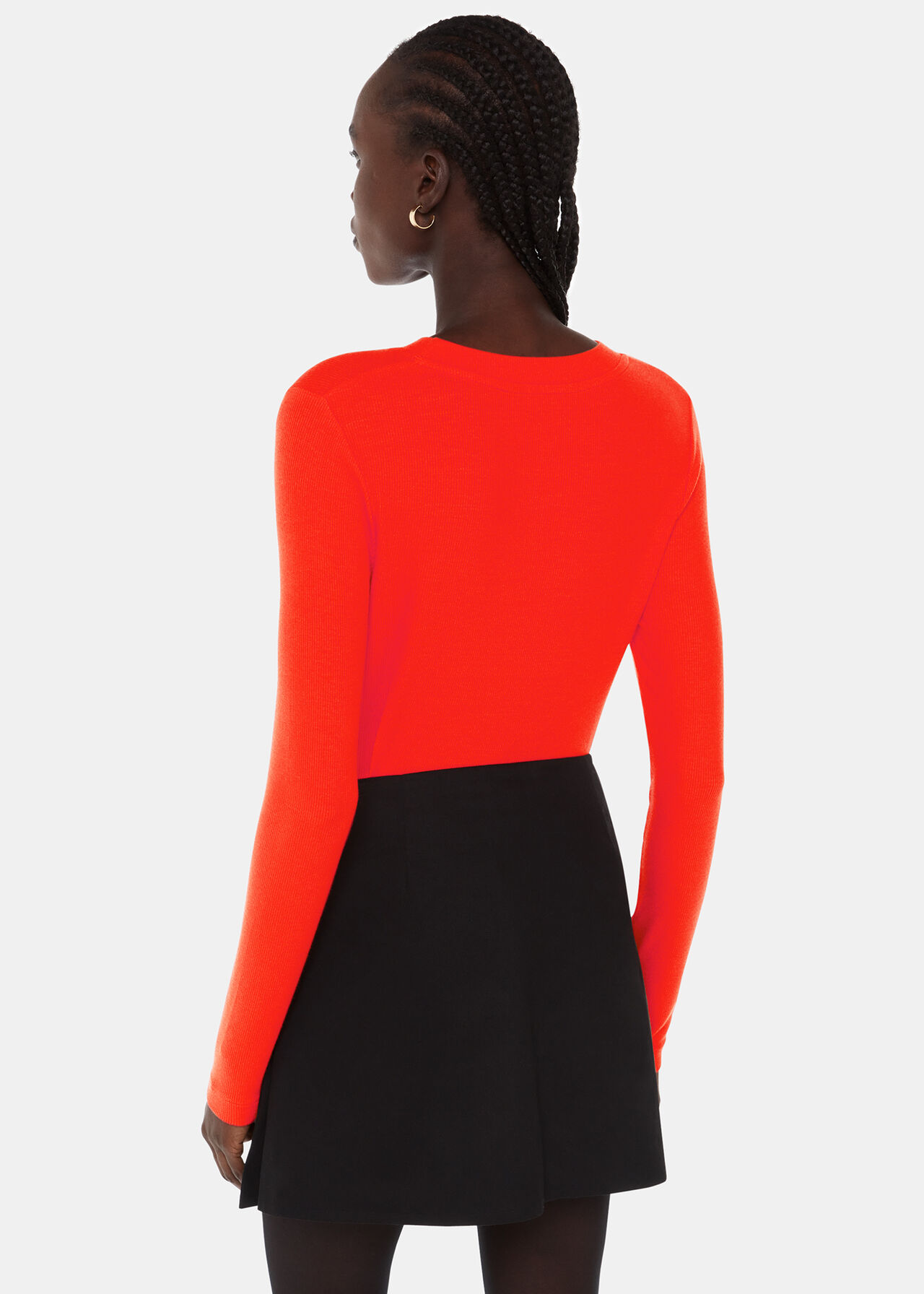 Essential Ribbed Crew Neck