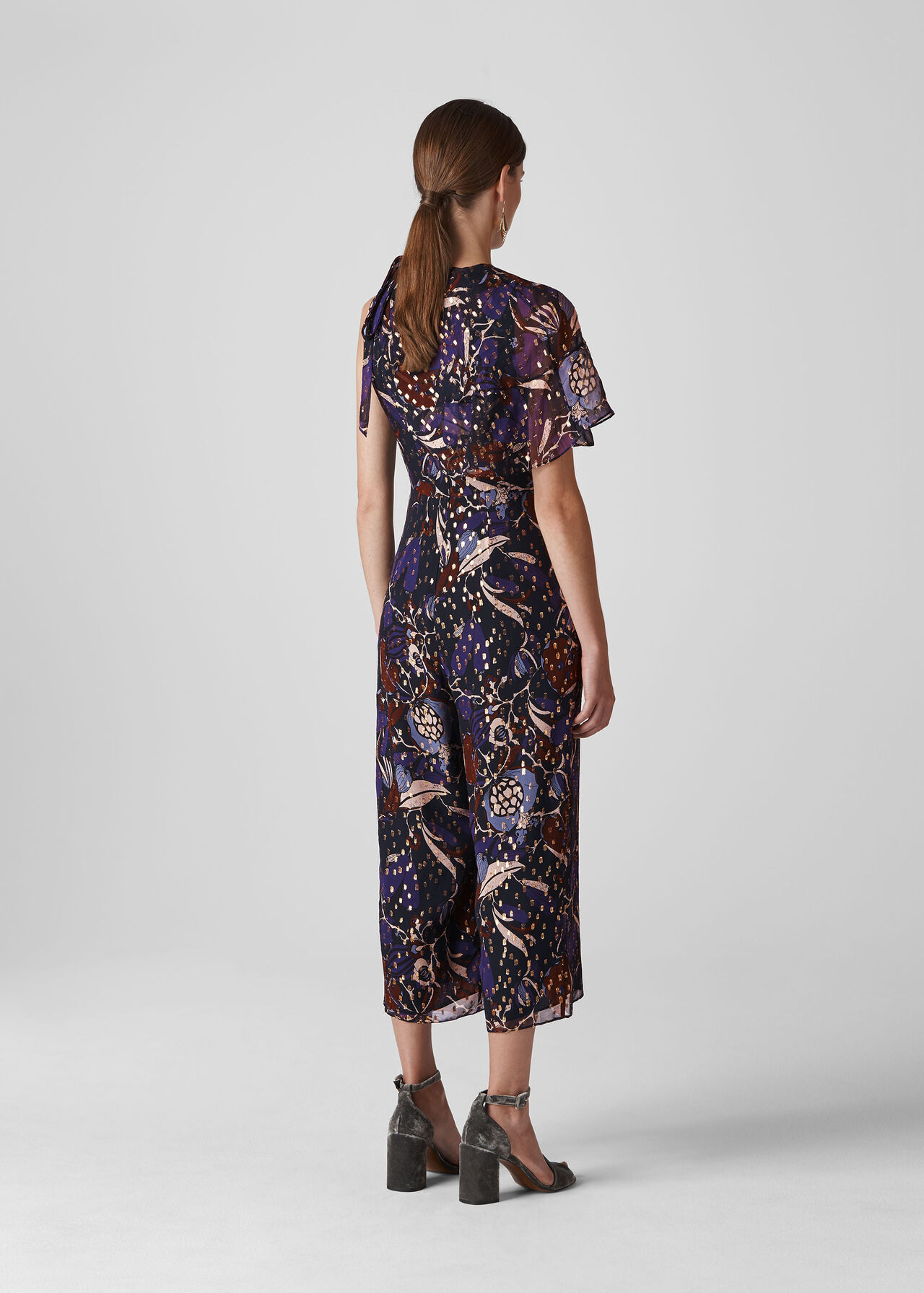 Erica Montrose Print Jumpsuit