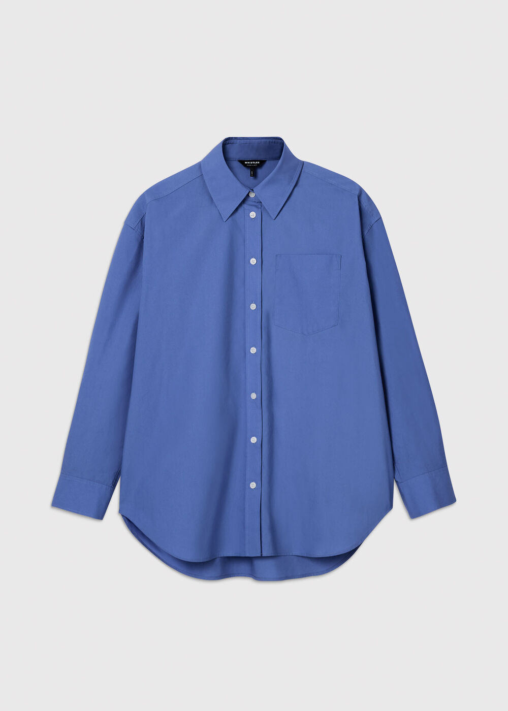 Oversized Cotton Poplin Shirt