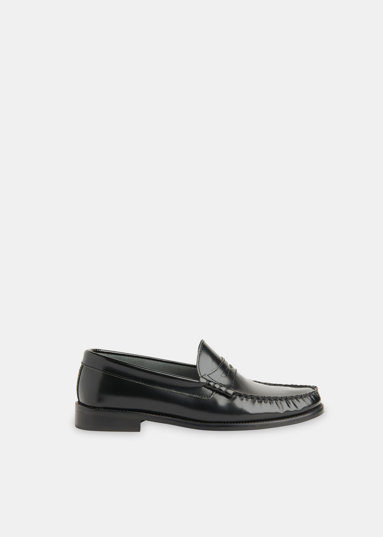 Black Manny Slim Loafer | WHISTLES