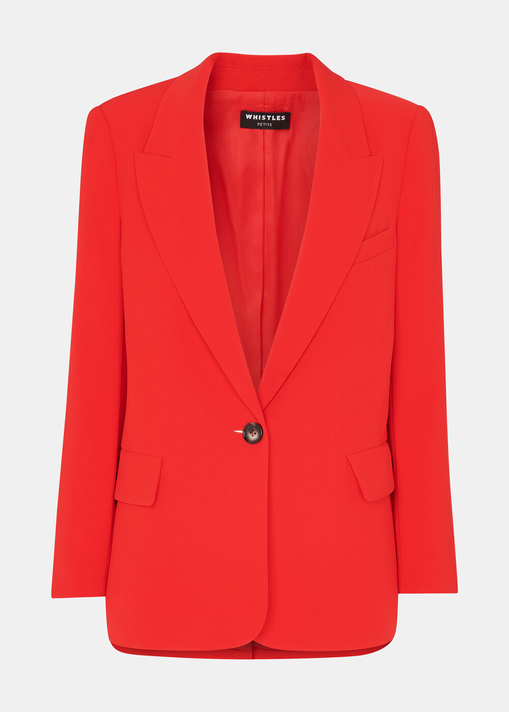 Petite Boyfriend Crepe Blazer